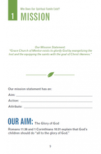 Load image into Gallery viewer, Welcome to Our Family Membership Class Workbook (Sample Copy)