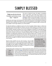 Load image into Gallery viewer, Simply Blessed - Second Edition Revised & Expanded