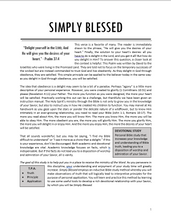Load image into Gallery viewer, Simply Blessed - Second Edition Revised &amp; Expanded
